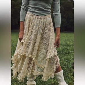 FREE PEOPLE SLIP SKIRT